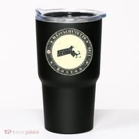 Boston Massachusetts Retro Tumbler thumb 0