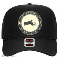 Boston Massachusetts Retro Hat thumb 0
