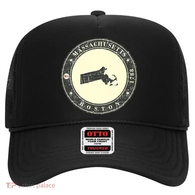 Boston Massachusetts Retro Hat