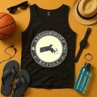 Boston Massachusetts Retro Tank Top thumb 4