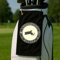 Boston Massachusetts Retro Golf Towel thumb 2