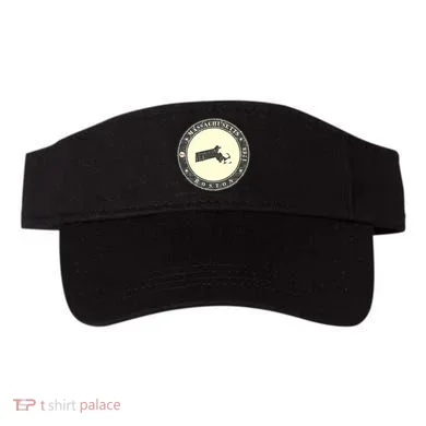 Boston Massachusetts Retro Visor