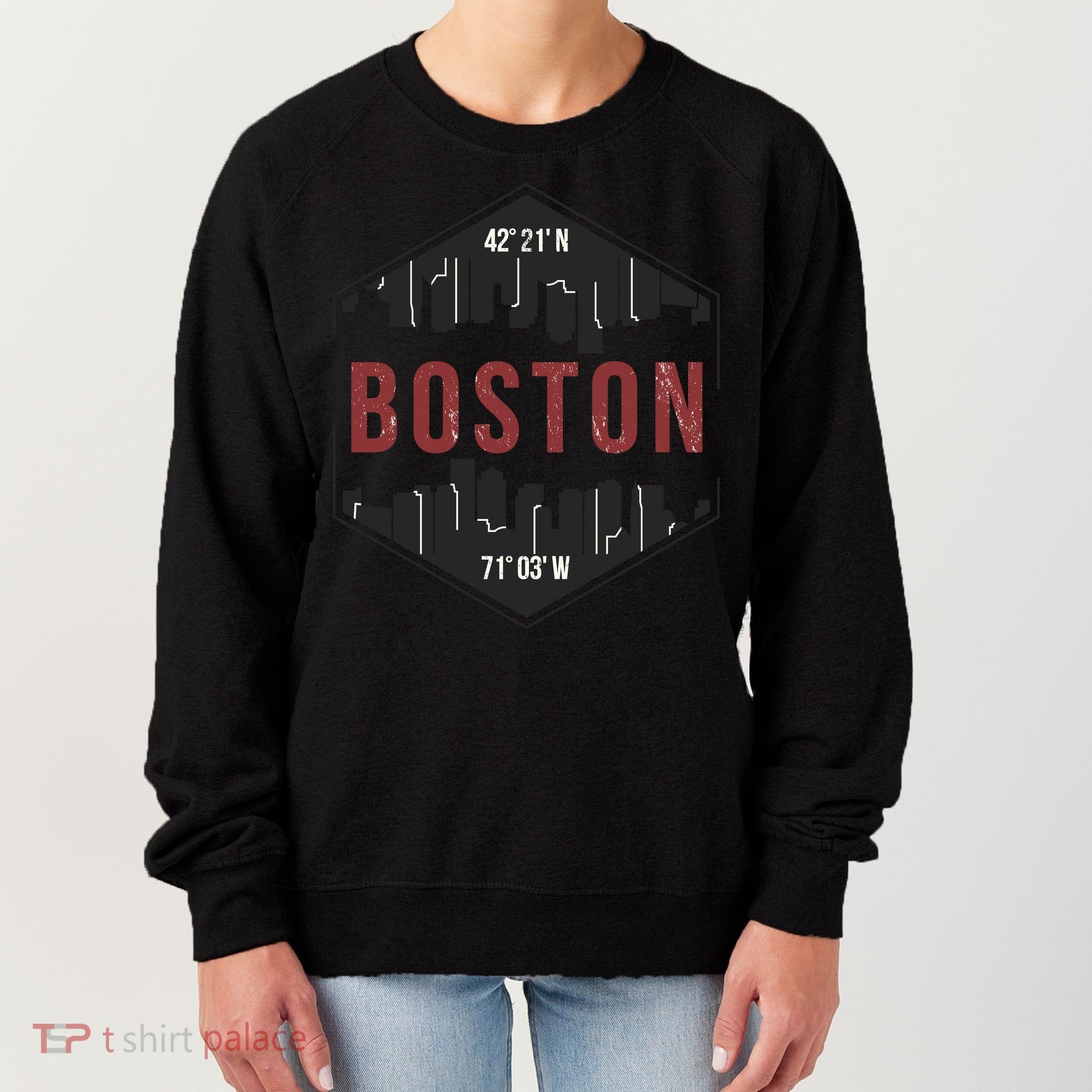 Boston Skyline Women's Sweatshirt