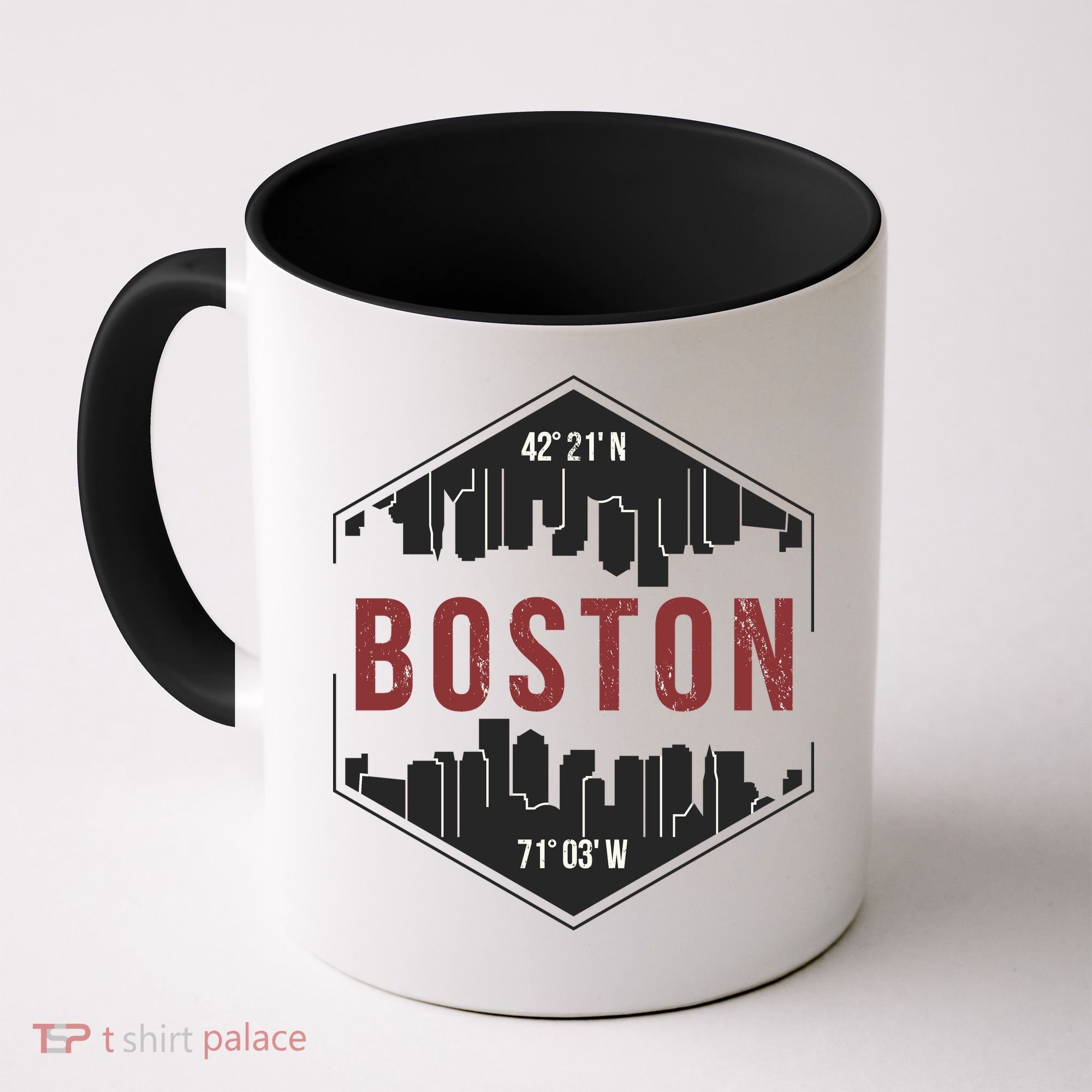 Boston Skyline Coffee Mug