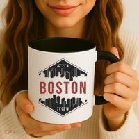 Boston Skyline Coffee Mug thumb 3