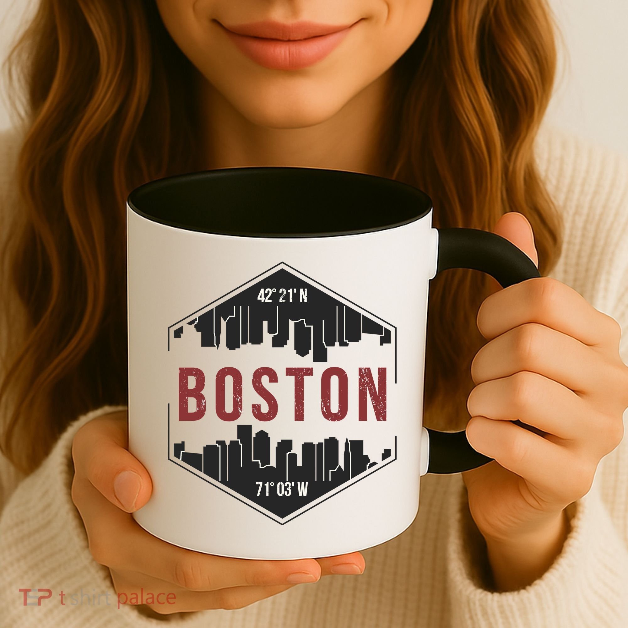 Boston Skyline Coffee Mug