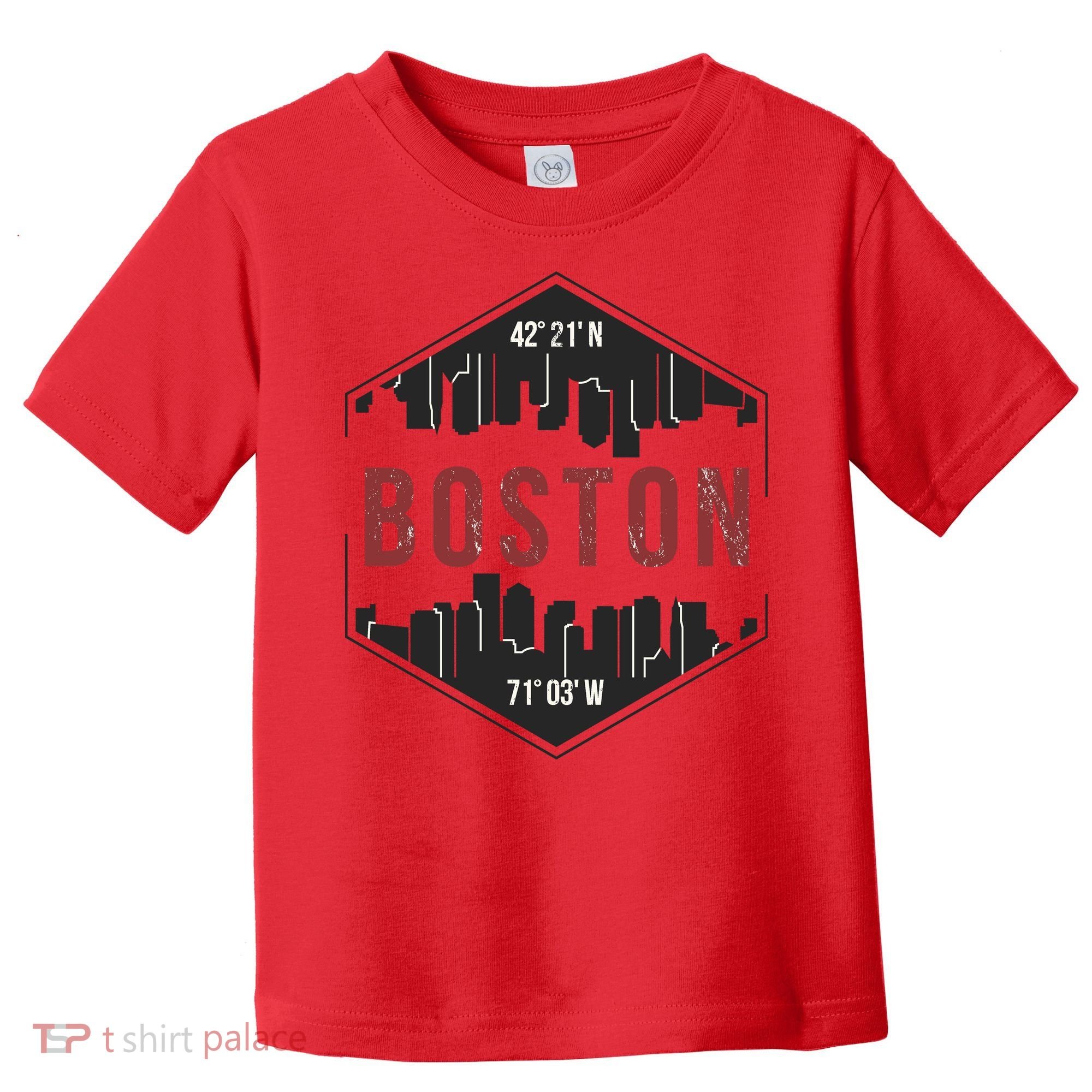 Boston Skyline Toddler T-Shirt