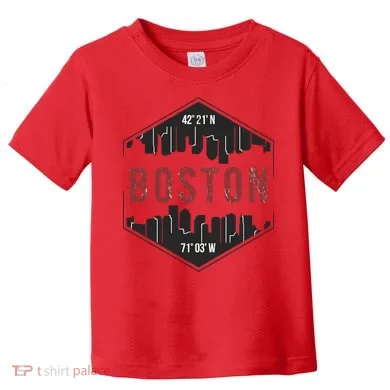 Boston Skyline Toddler T-Shirt