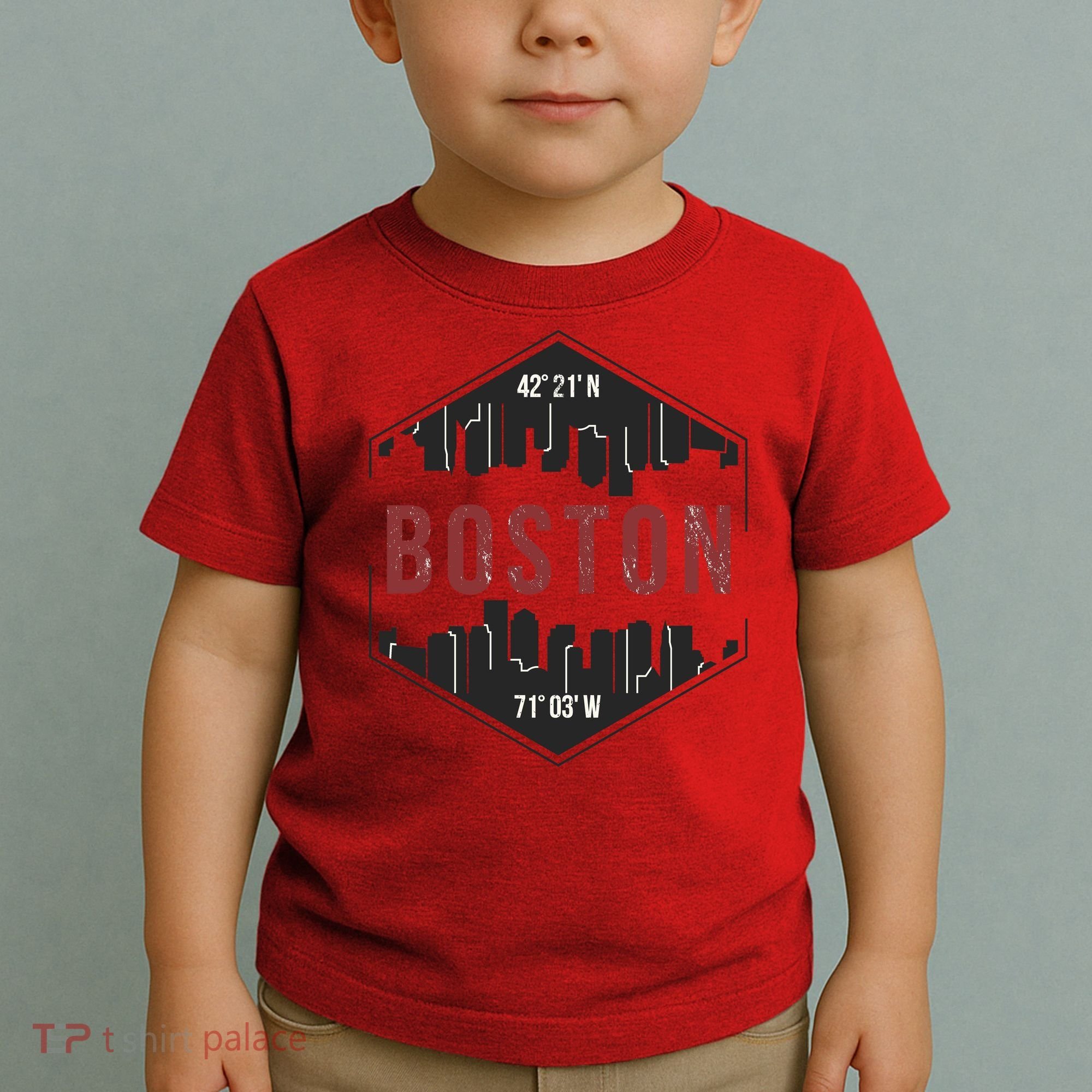 Boston Skyline Toddler T-Shirt