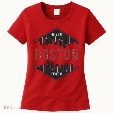 Boston Skyline Women's T-Shirt