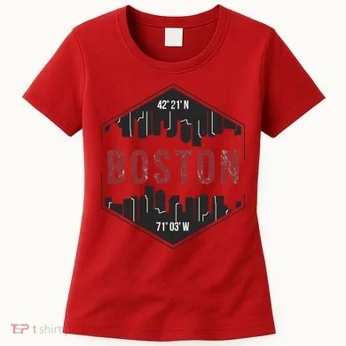 Boston Skyline Women's T-Shirt