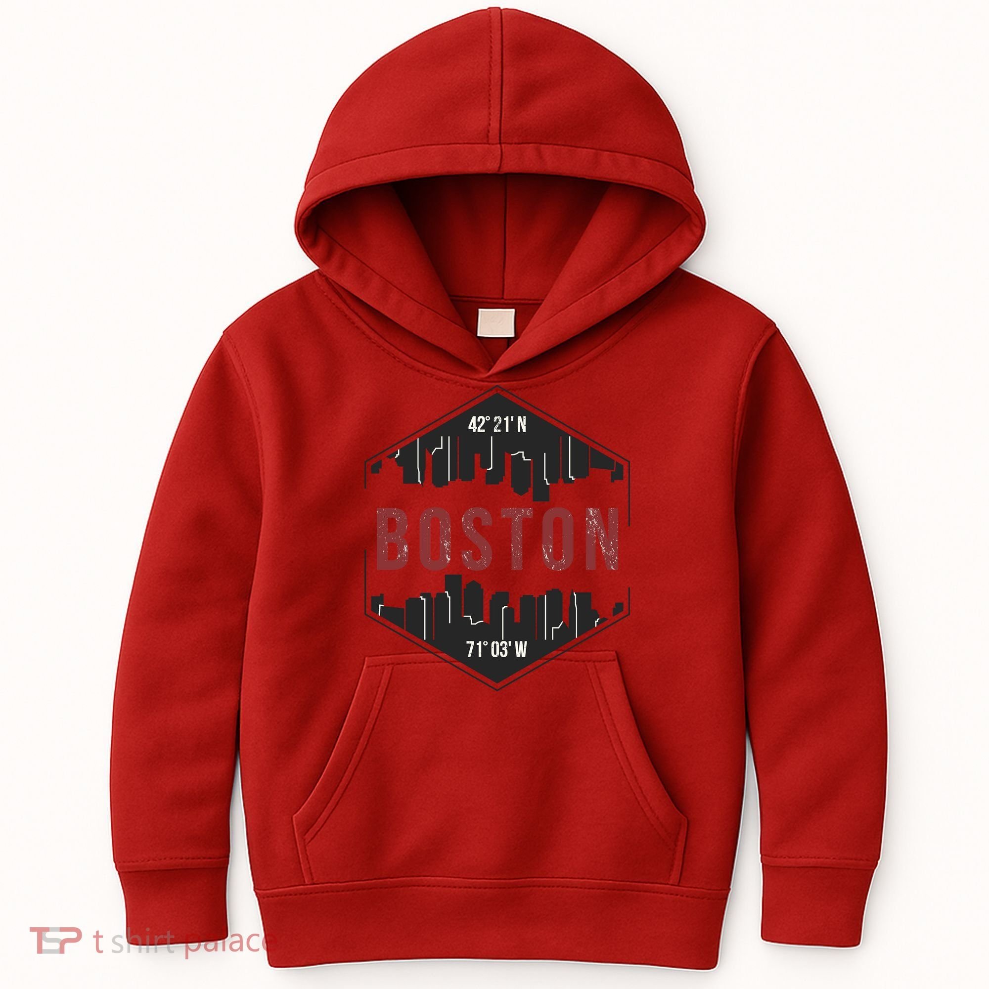 Boston Skyline Kids Hoodie