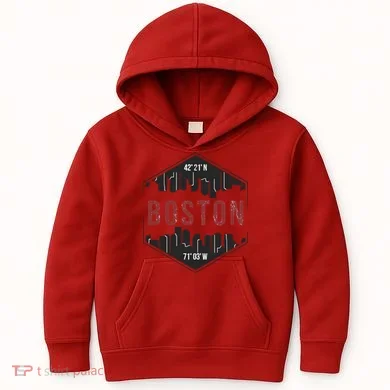 Boston Skyline Kids Hoodie