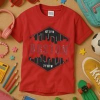 Boston Skyline Kids T-Shirt thumb 3