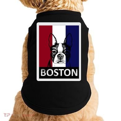 Boston Terrier Portrait  Doggie Tank