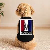 Boston Terrier Portrait  Doggie Tank thumb 2