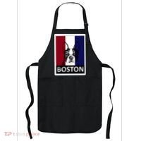Boston Terrier Portrait  Apron thumb 0