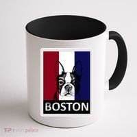 Boston Terrier Portrait  Coffee Mug thumb 1