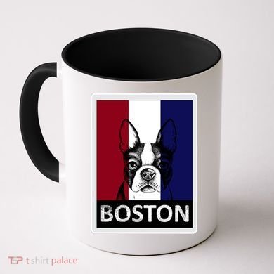 Boston Terrier Portrait  Coffee Mug