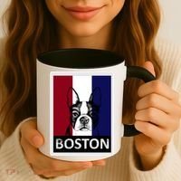 Boston Terrier Portrait  Coffee Mug thumb 3