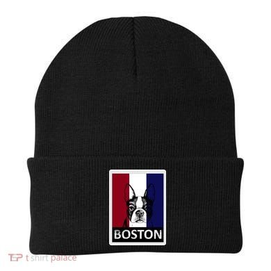 Boston Terrier Portrait  Beanie