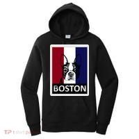 Boston Terrier Portrait  Women's Hoodie thumb 0