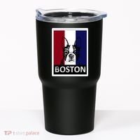 Boston Terrier Portrait  Tumbler thumb 0