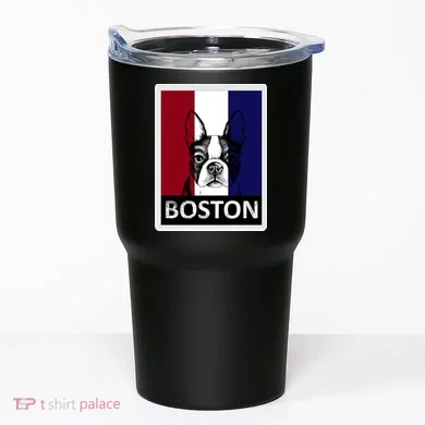 Boston Terrier Portrait Tumbler