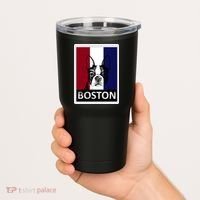 Boston Terrier Portrait  Tumbler thumb 2