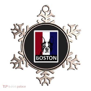 Boston Terrier Portrait  Ornament