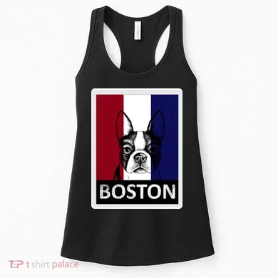 Boston Terrier Portrait Women's Tank Top