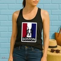 Boston Terrier Portrait  Women's Tank Top thumb 2
