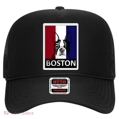 Boston Terrier Portrait Hat