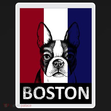 Boston Terrier Portrait  Toddler Long Sleeve Shirt
