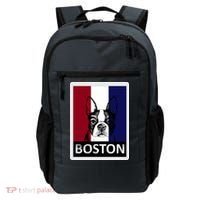 Boston Terrier Portrait  Backpack thumb 0