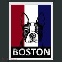Boston Terrier Portrait  Backpack thumb 2