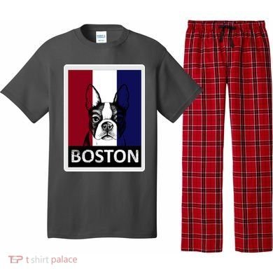 Boston Terrier Portrait  Pajama Set