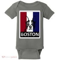 Boston Terrier Portrait  Baby Bodysuit thumb 0