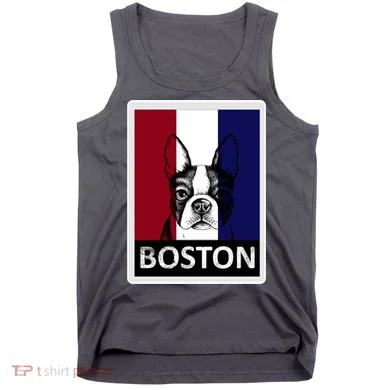 Boston Terrier Portrait Tank Top