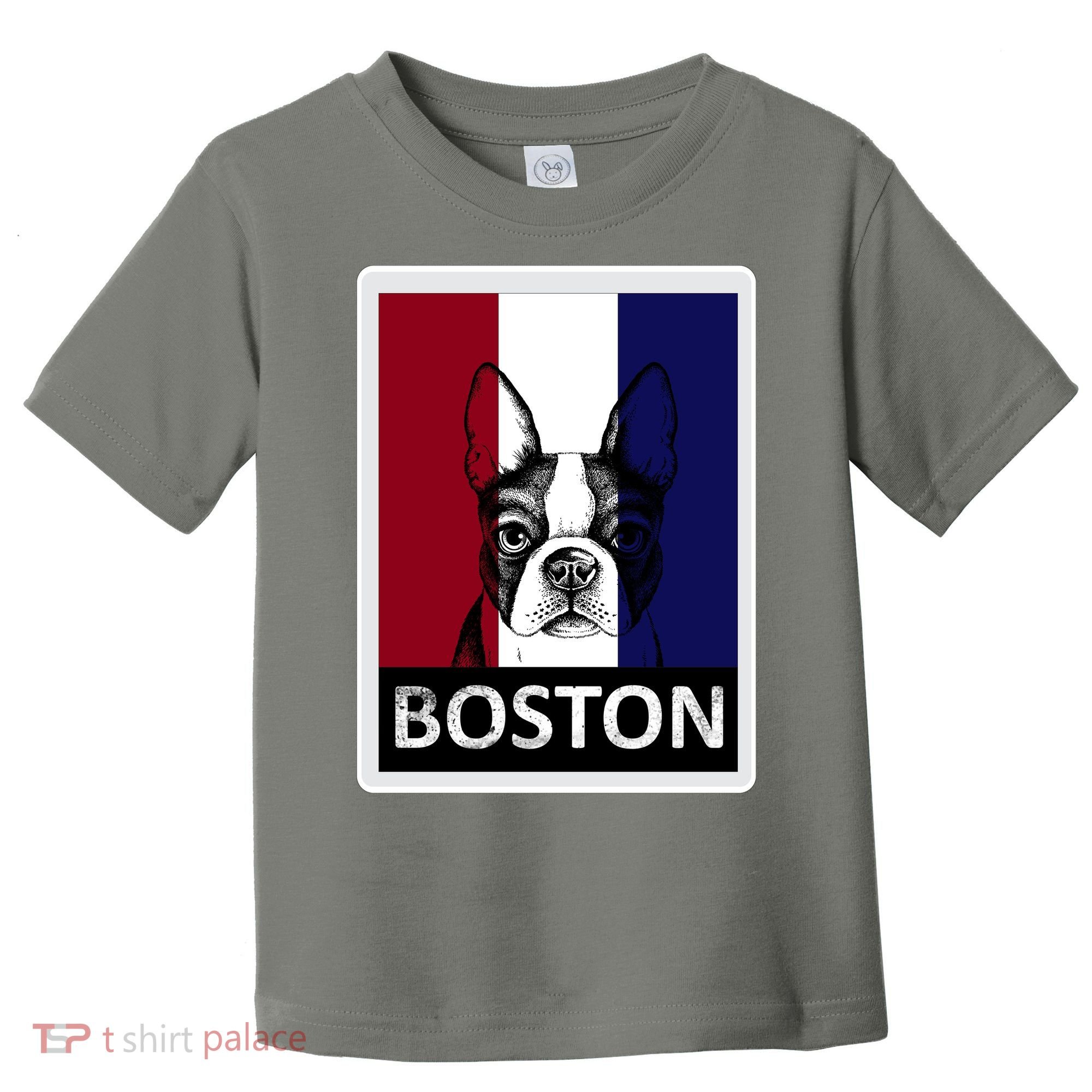 Boston Terrier Portrait  Toddler T-Shirt