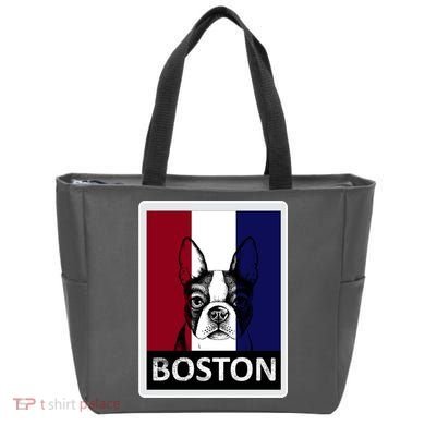 Boston Terrier Portrait  Tote Bag