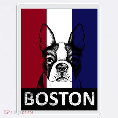 Boston Terrier Portrait  Garment-Dyed Sweatshirt