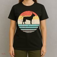 Boston Terrier Retro Sun T-Shirt thumb 4