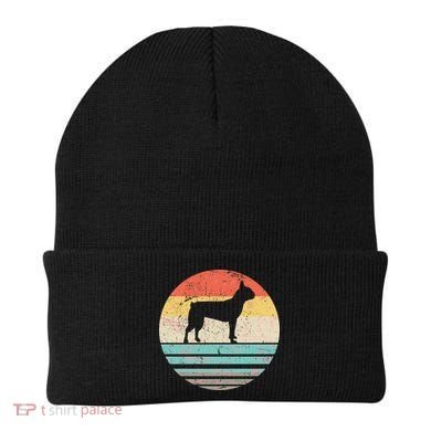 Boston Terrier Retro Sun Beanie