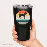 Boston Terrier Retro Sun Tumbler thumb 2