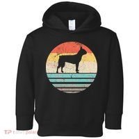 Boston Terrier Retro Sun Toddler Hoodie thumb 0