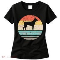 Boston Terrier Retro Sun Women's T-Shirt thumb 0