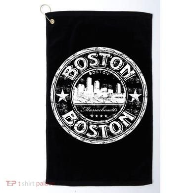 Boston Vintage Logo Golf Towel