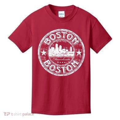 Boston Vintage Logo Kids T-Shirt