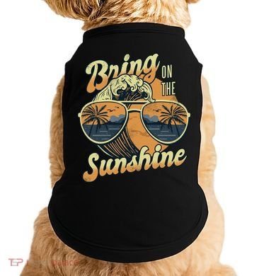 Bring On The Sunshine Beach Doggie Tank